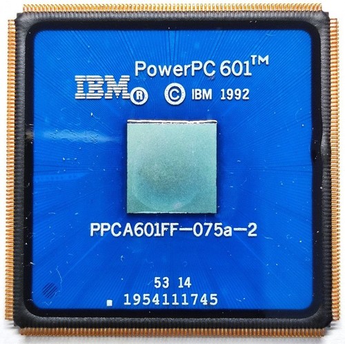 Cpu ibm powerpc - ibm, 601